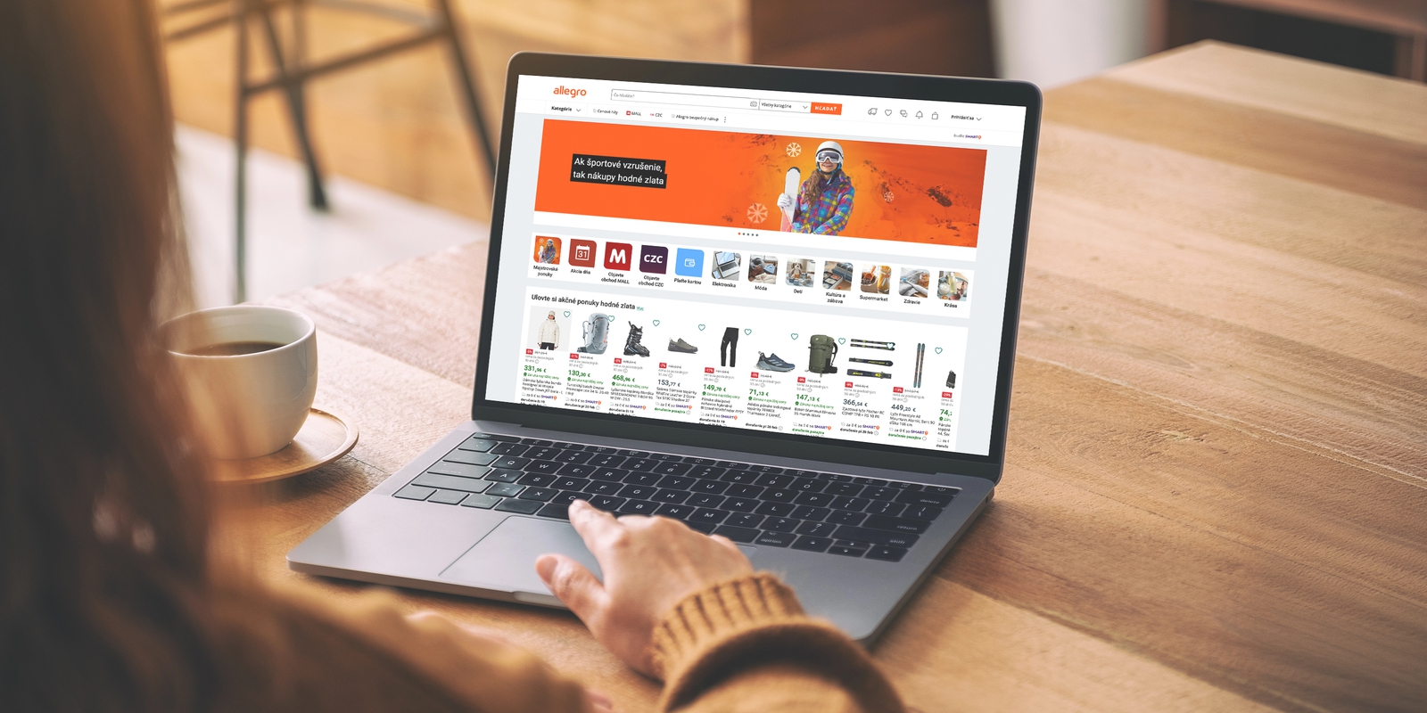 Allegro otvára slovenským firmám