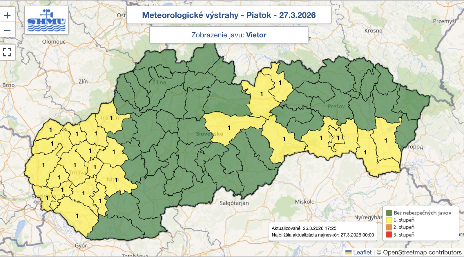 Počasie sa opäť zmení: