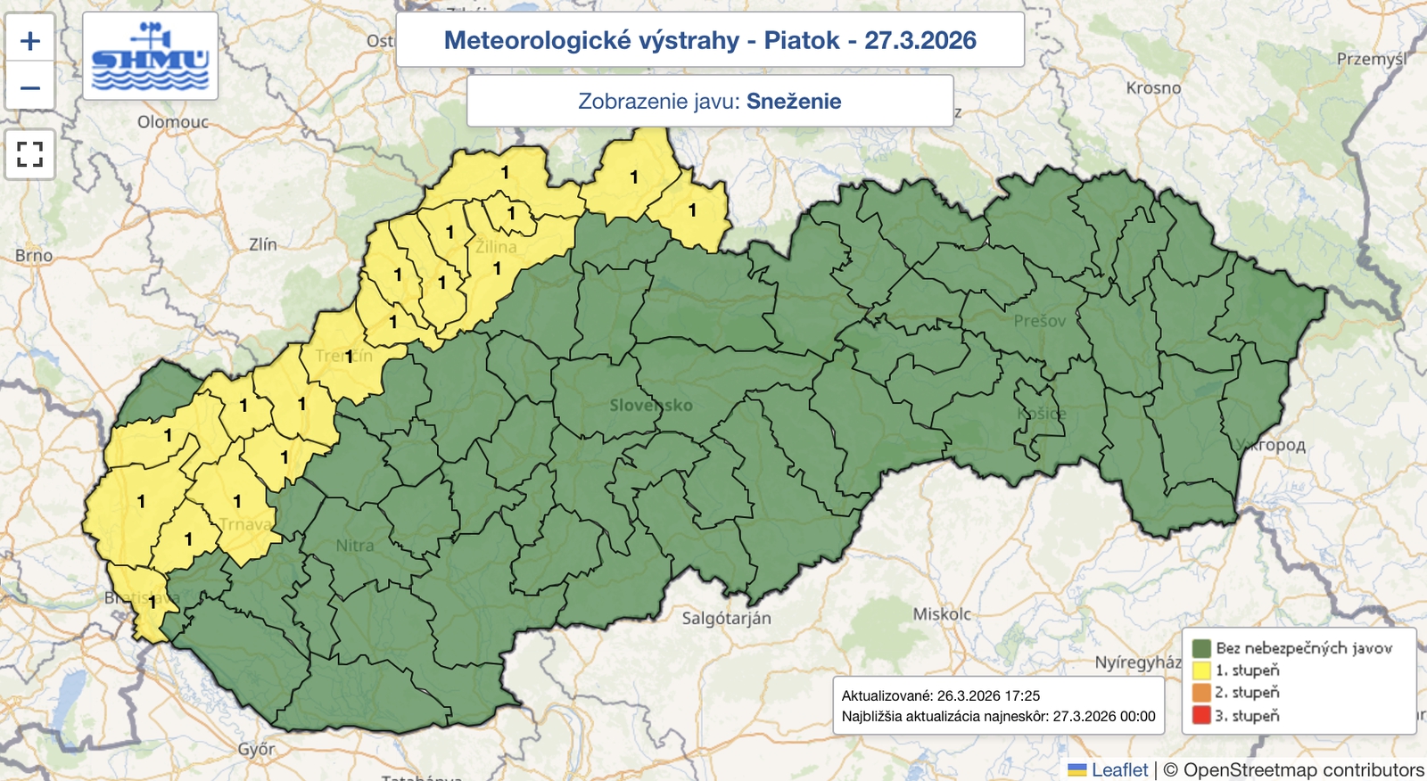 Počasie sa opäť zmení: