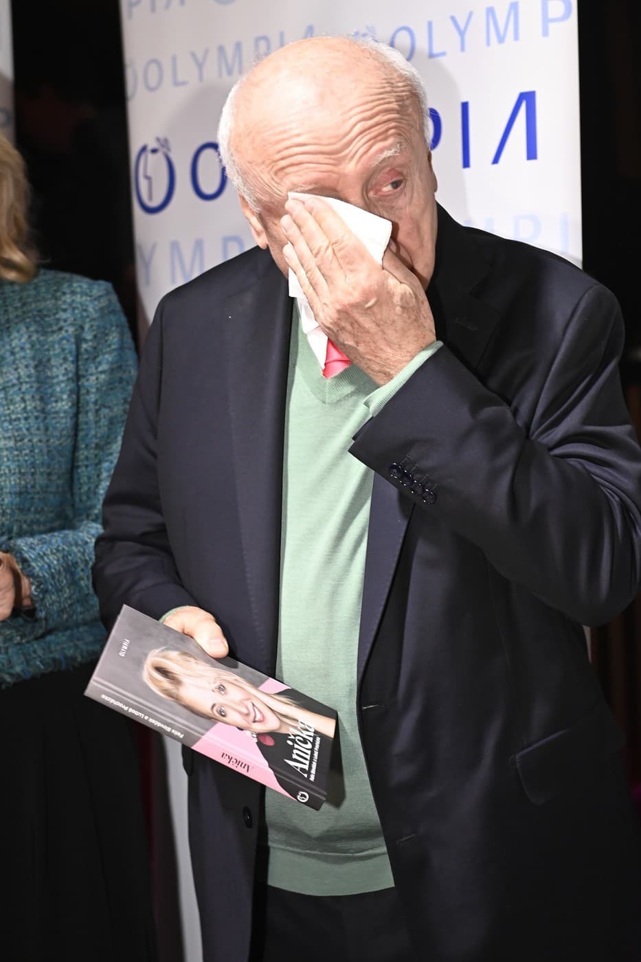 Felix Slováček na krste knihy Anička