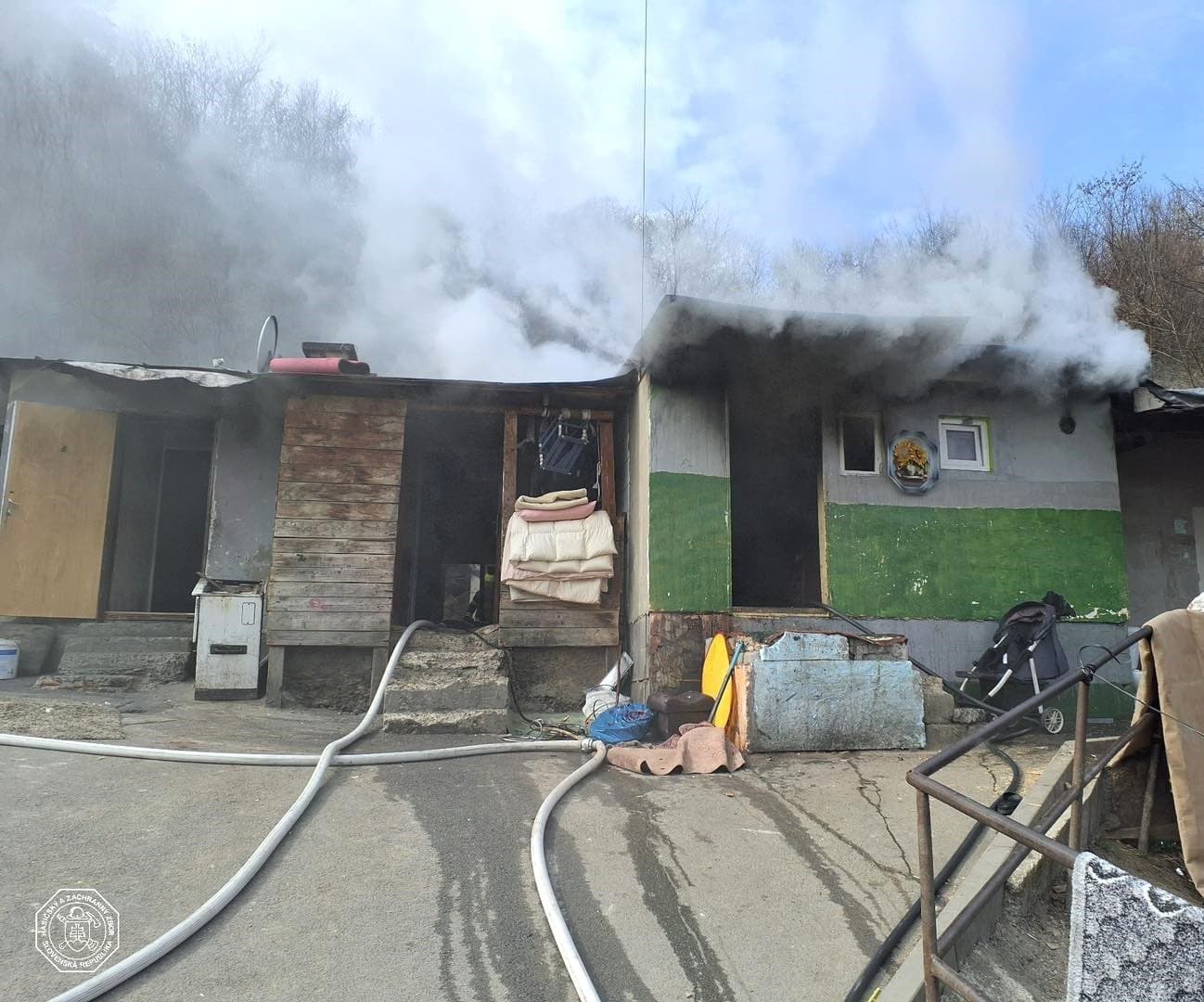 Požiar v Bardejove vyhnal