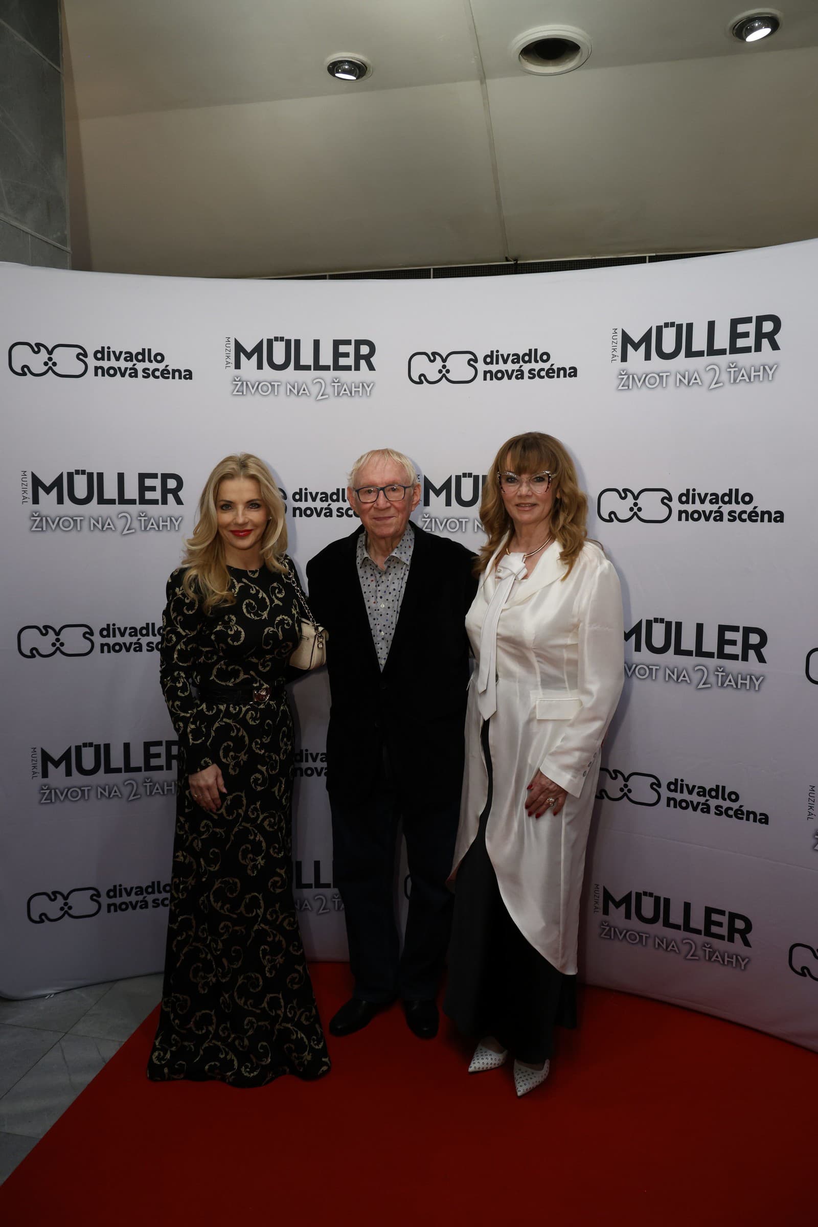 Muzikál MÜLLER – Život na 2 ťahy, na premiéru prišla aj ministerka kultúry Martina Šimkovičová