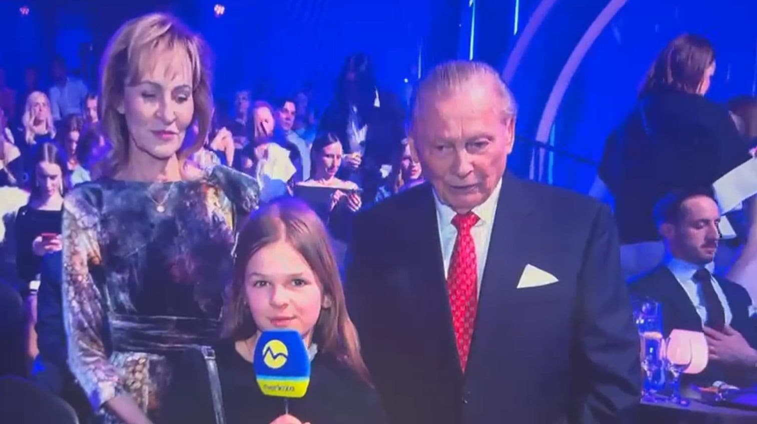 Exprezidnet Rudolf Schuster s dcérou Ingrid a pravnučou Charlote