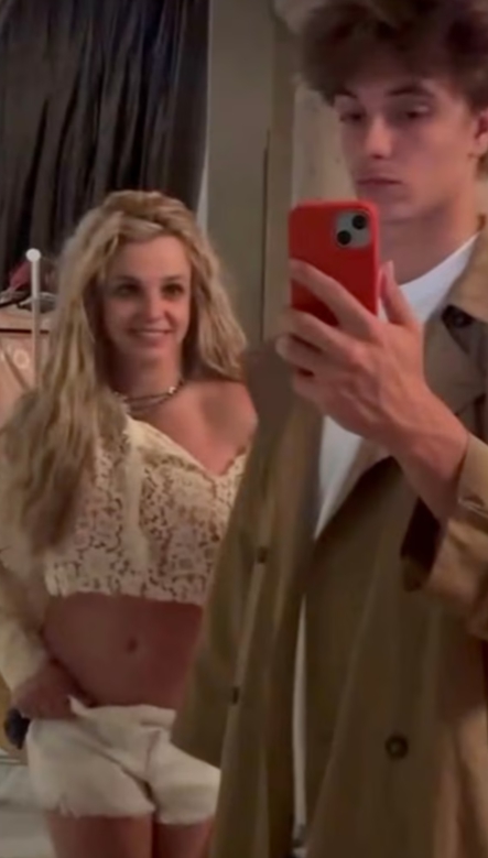 Britney Spears so synom Jaydenom