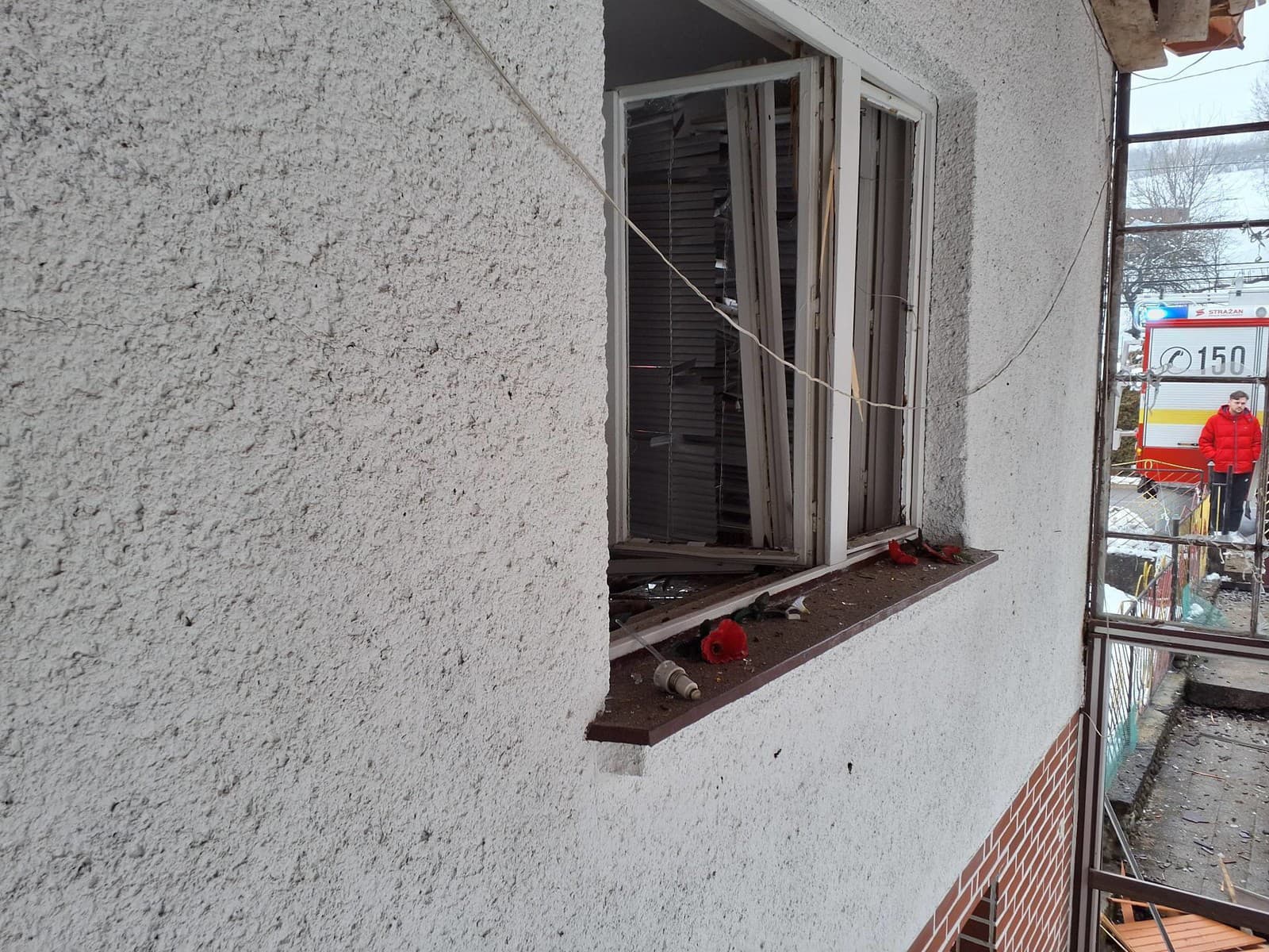 V rodinnom dome VYBUCHOL