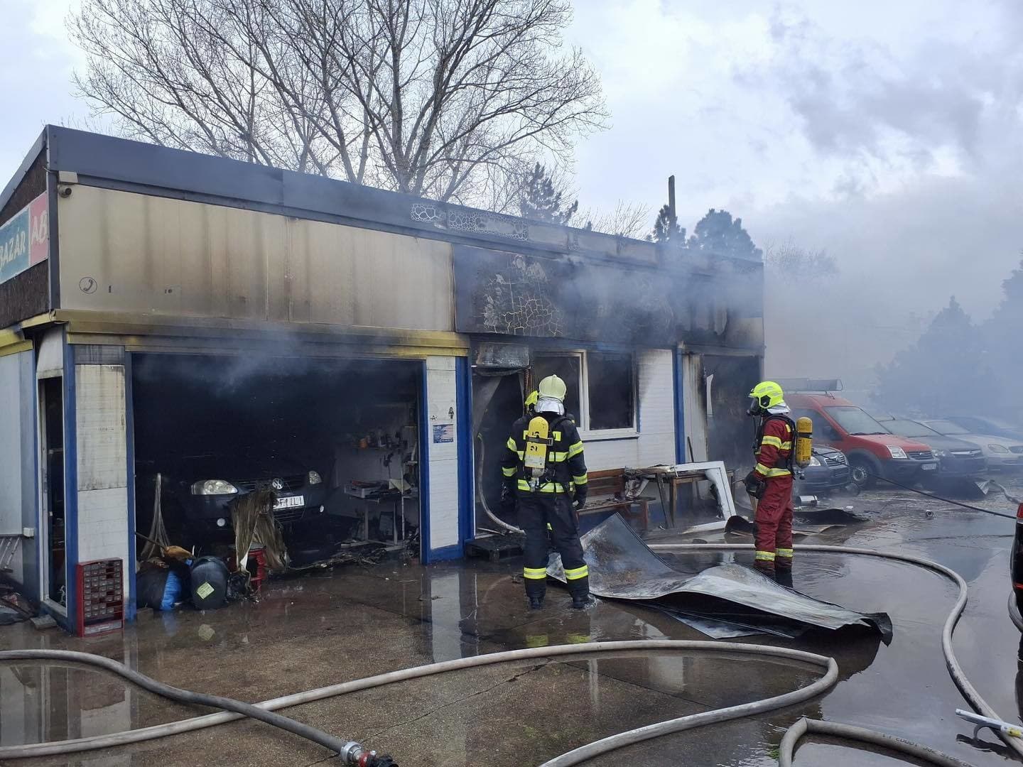 V Bratislave vypukol mohutný