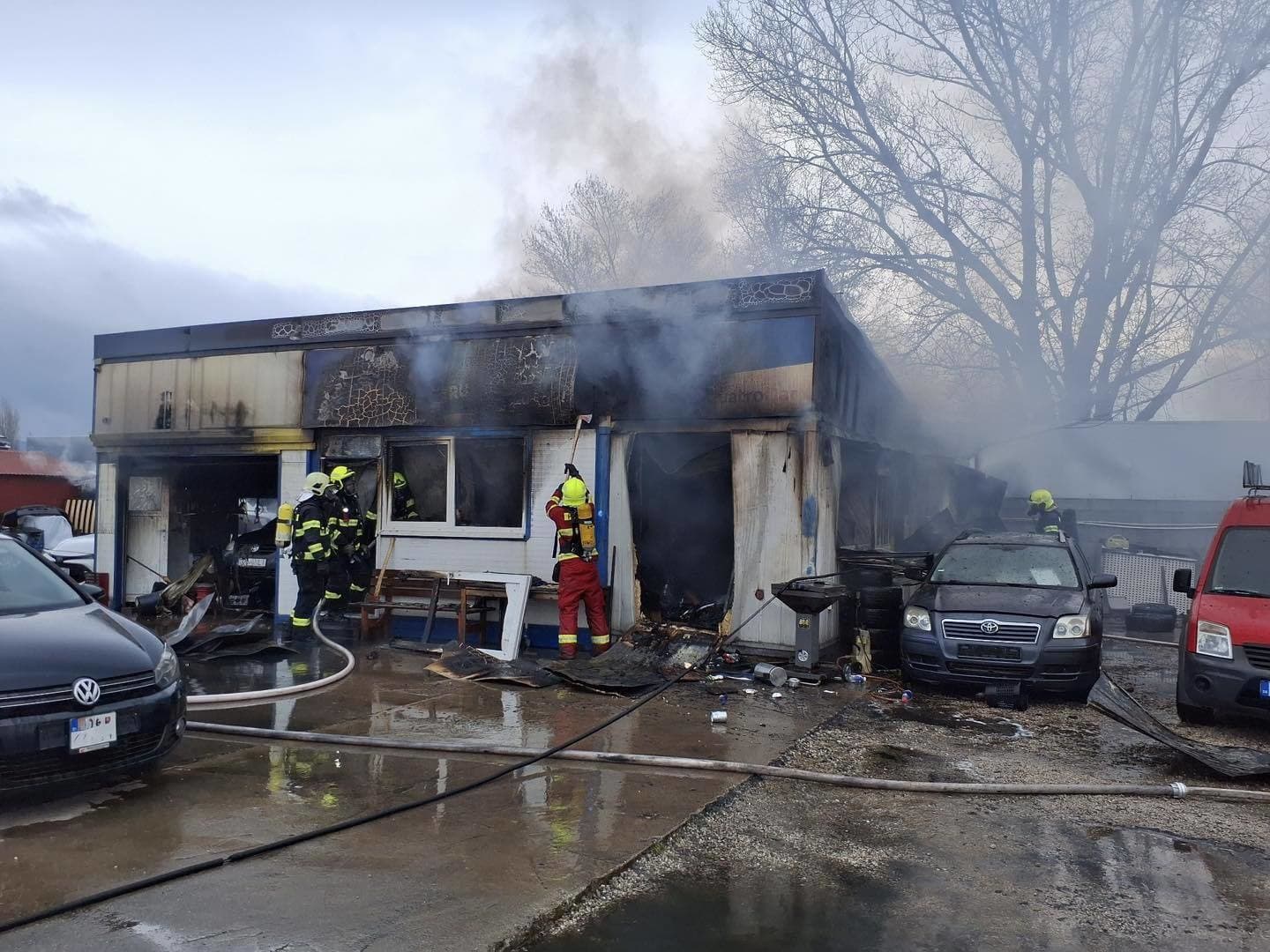 V Bratislave vypukol mohutný