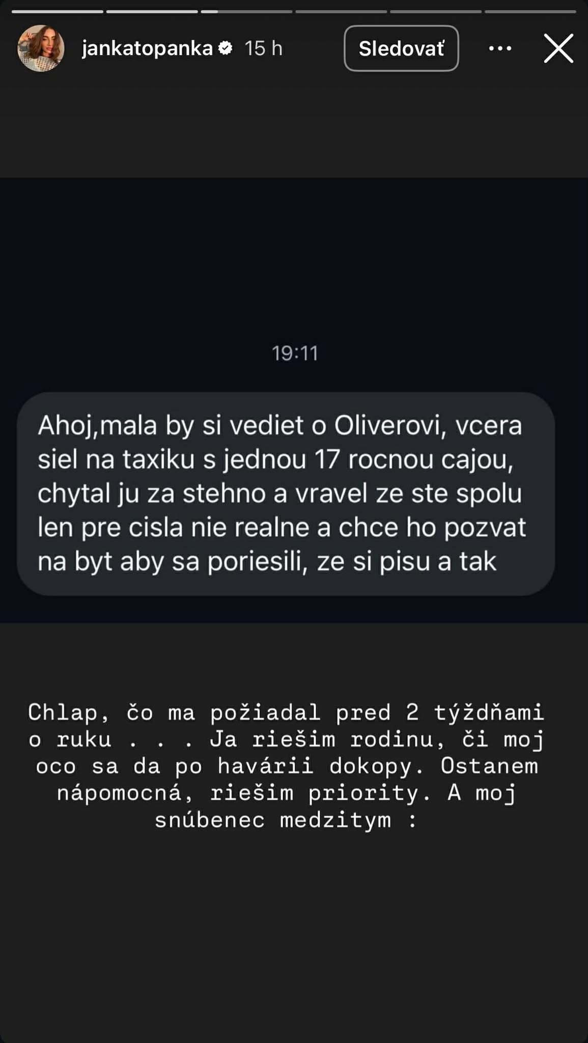 Známa Slovenka prišla priateľovi