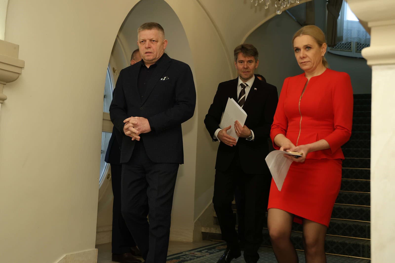 Tlačová konferencia predsedu vlády SR Roberta Fica na tému Reakcia na list Európskej komisie k cenám palív.