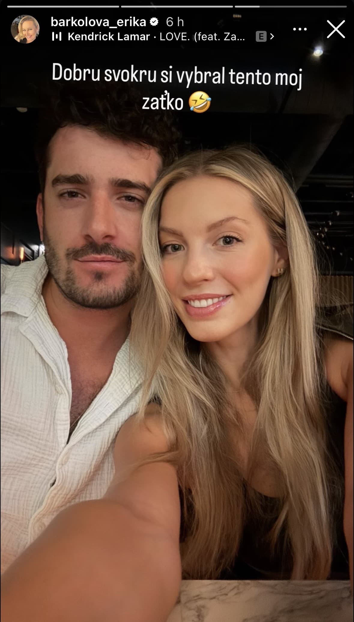 Barkolová mala prvú dcéru