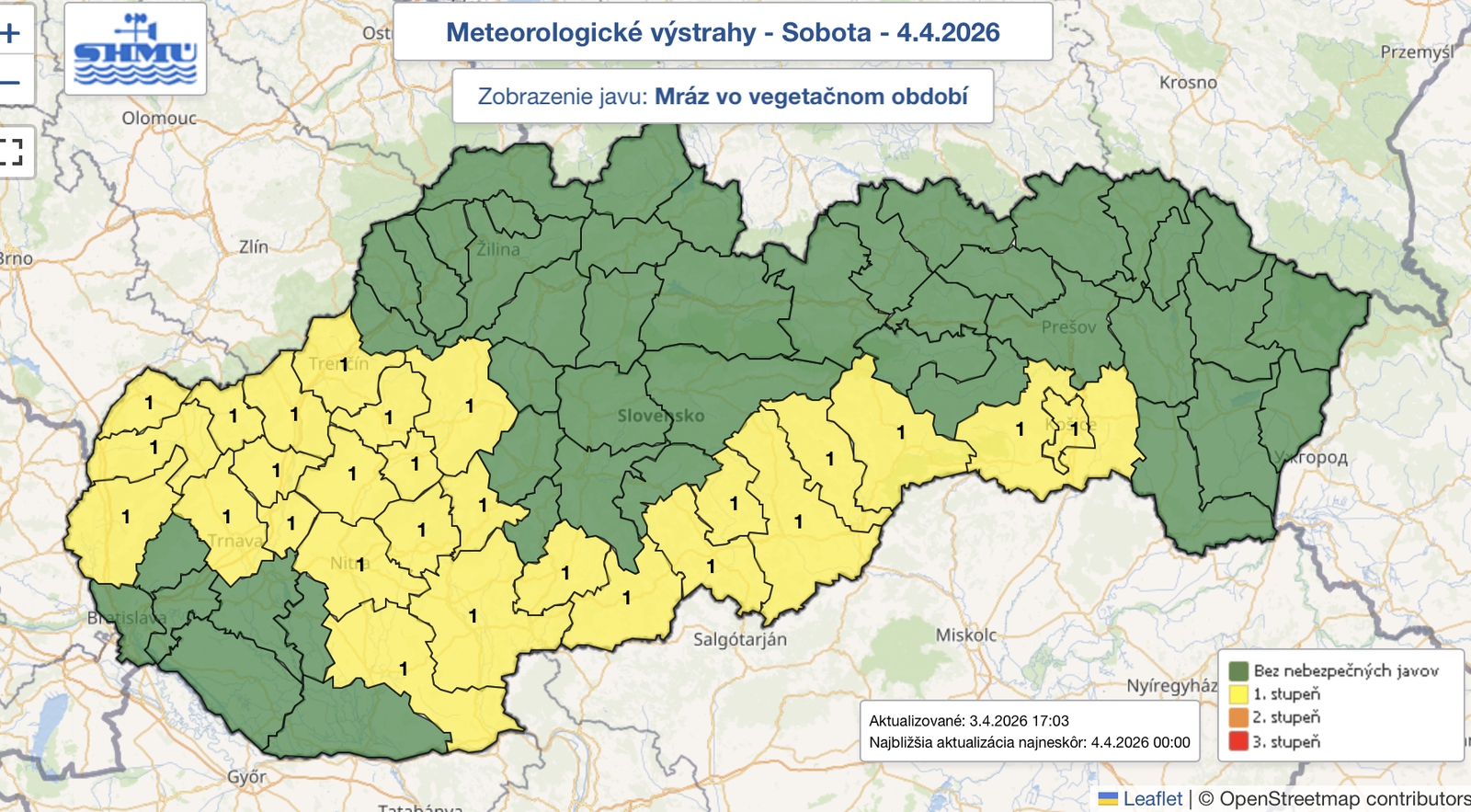 Veľký piatok prináša relatívne