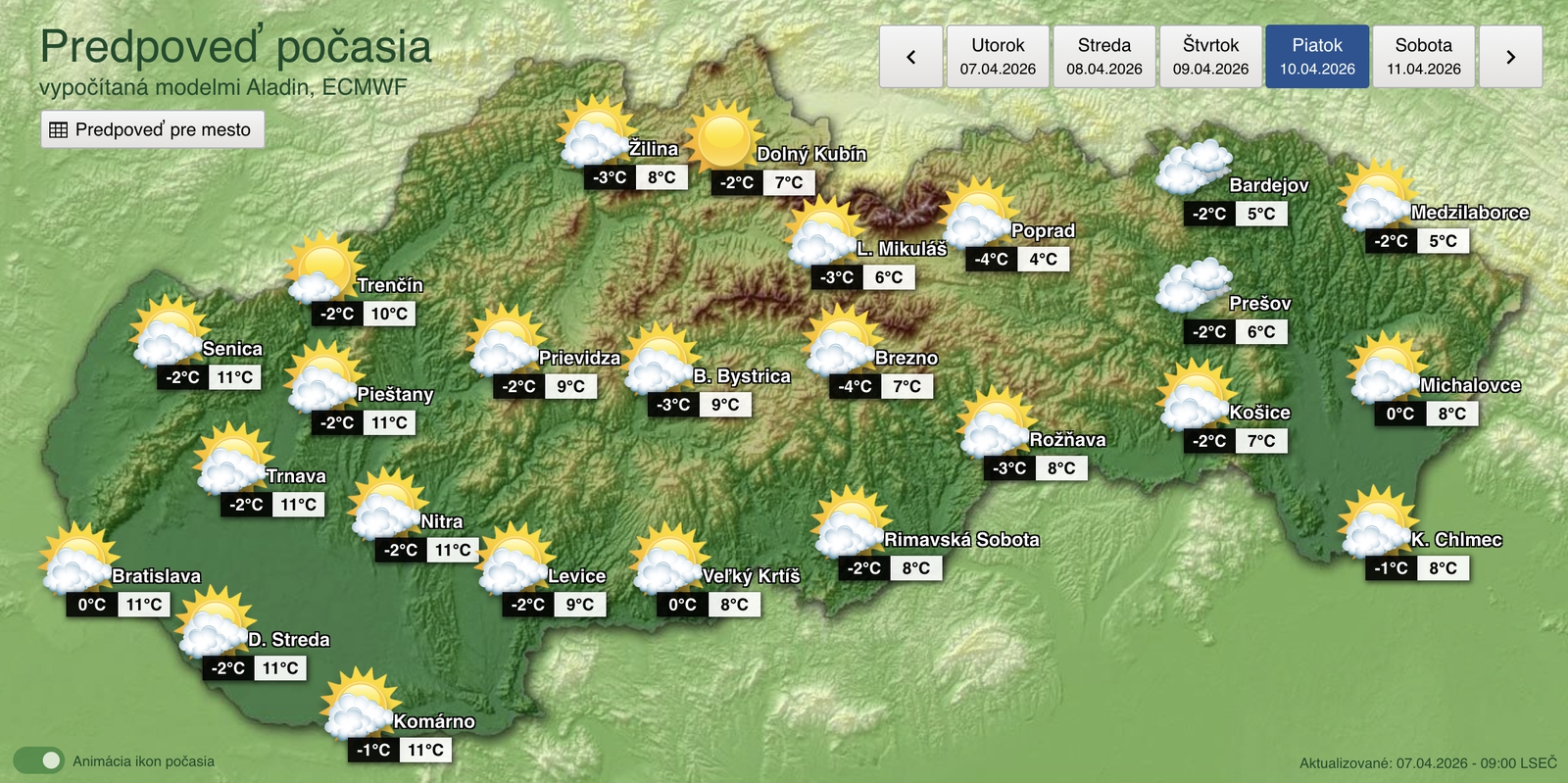 Aprílová facka od počasia!