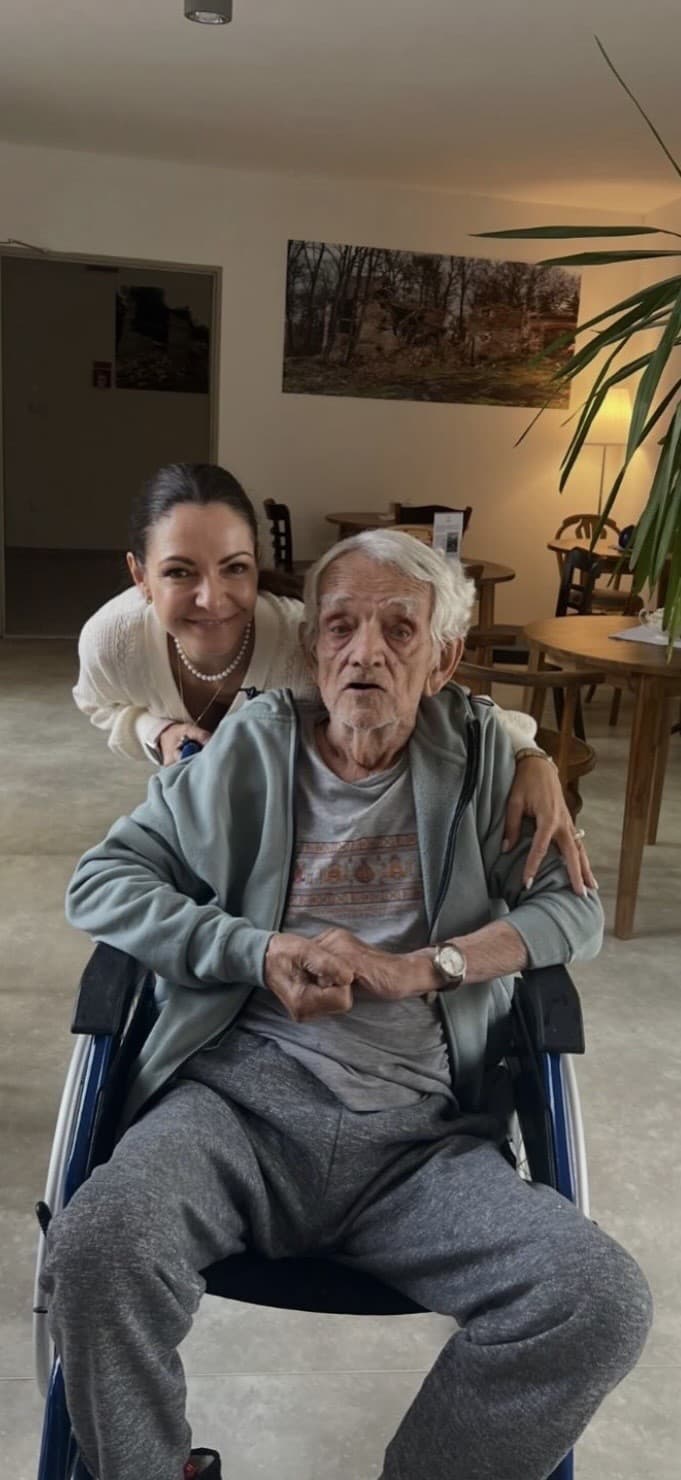 Alice Jandová s otcom (†88).