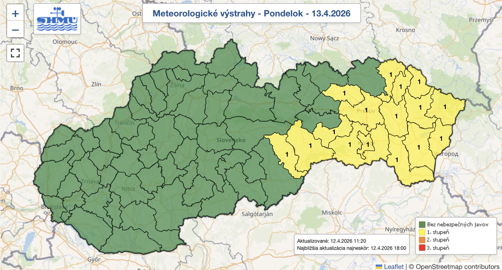 Východ Slovenska čaká ďalšia