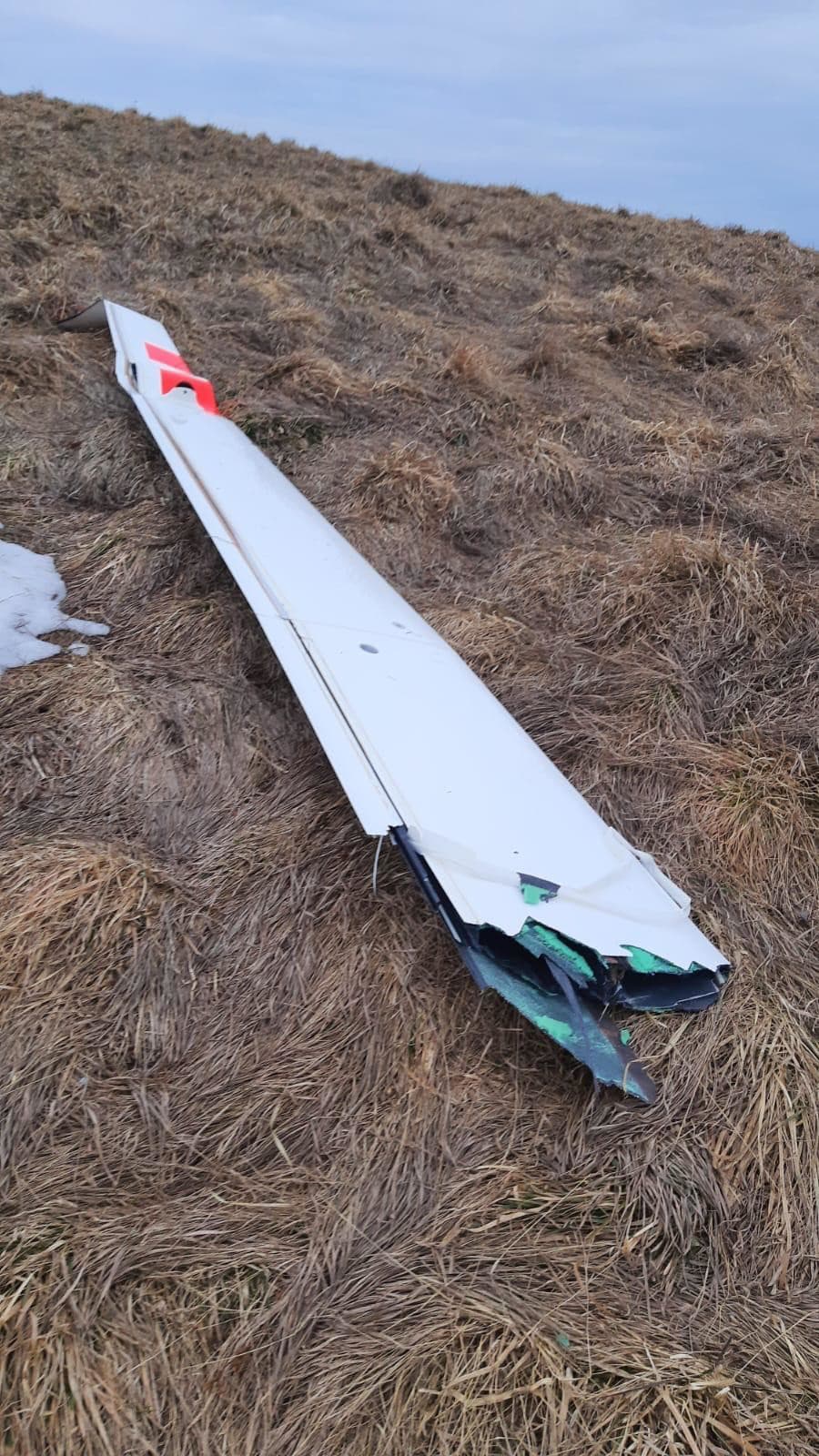 Zrážka dvoch vetroňov v oblasti Borišova.