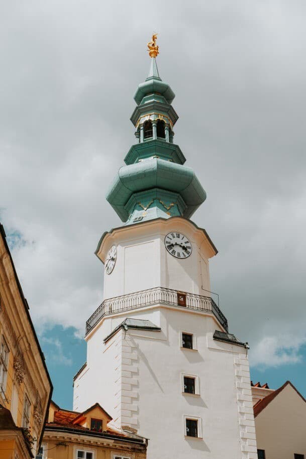 Michalská veža v Bratislave.