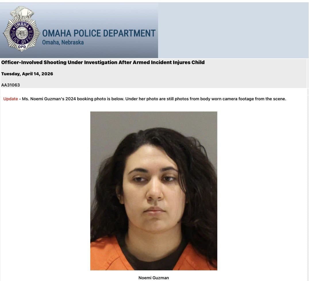 Policajná fotografia Noemi Guzman 