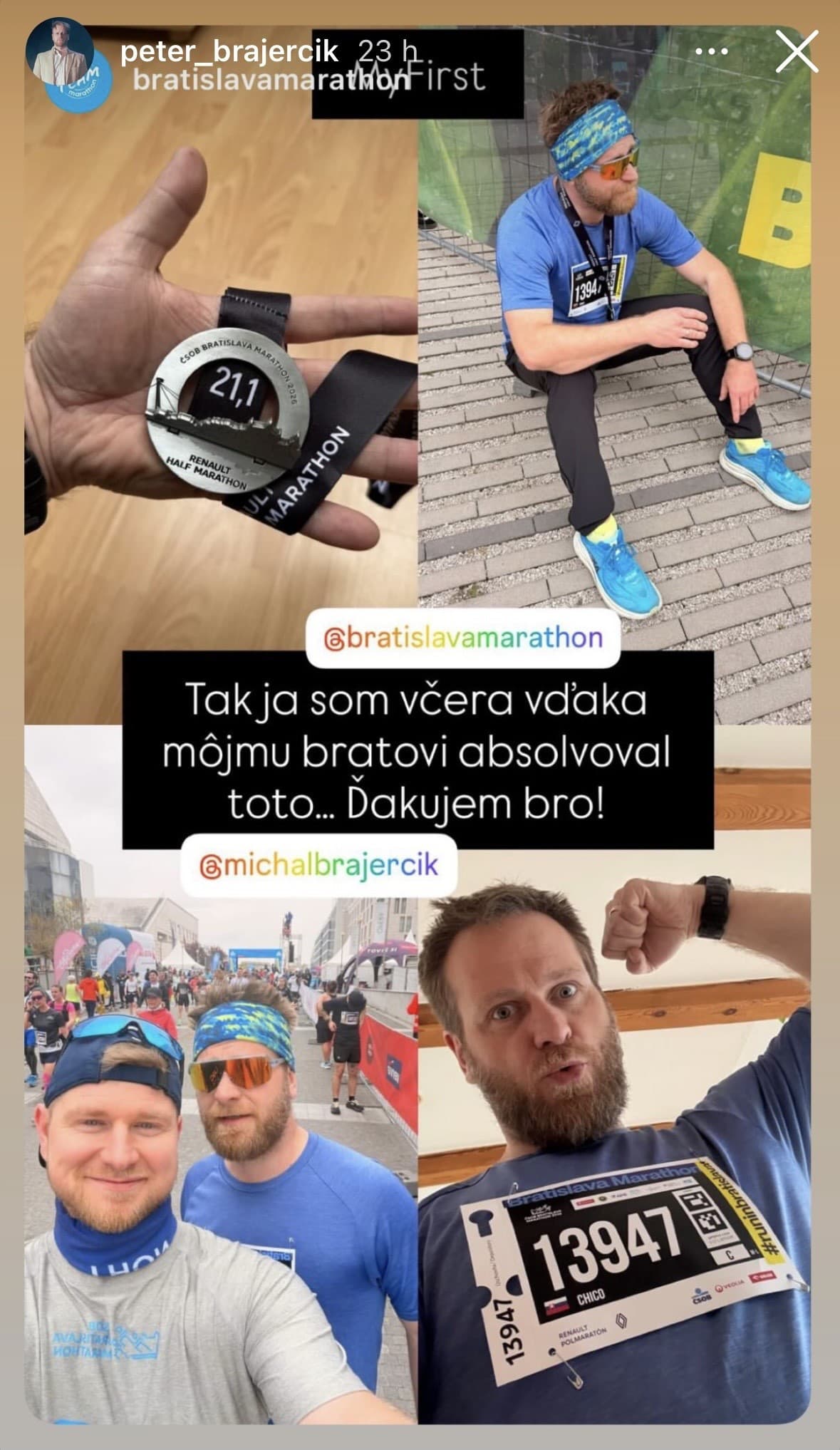 Peter Brajerčík ukázal brata: