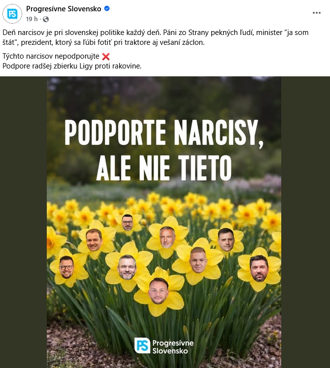 Nevydarený žart PS na