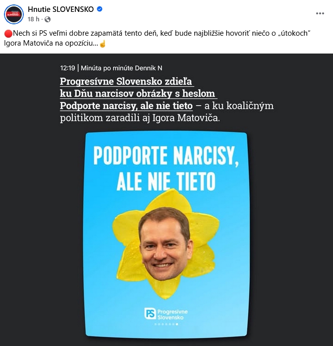 Nevydarený žart PS na