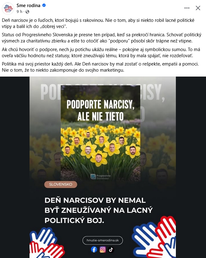 Nevydarený žart PS na