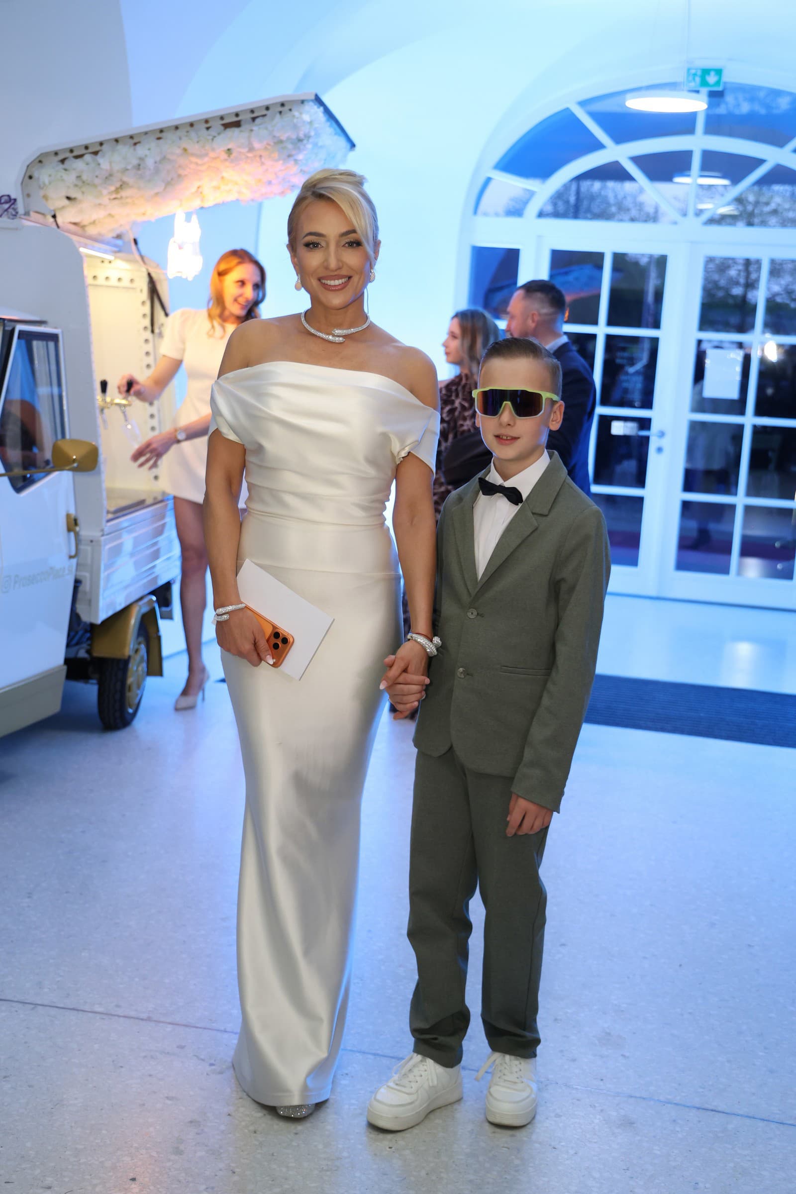 Simona Simanová so synom Lucasom, Bratislavské módne dni 2026