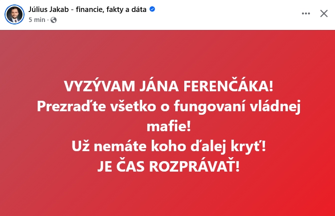 Ferenčák v živom vysielaní