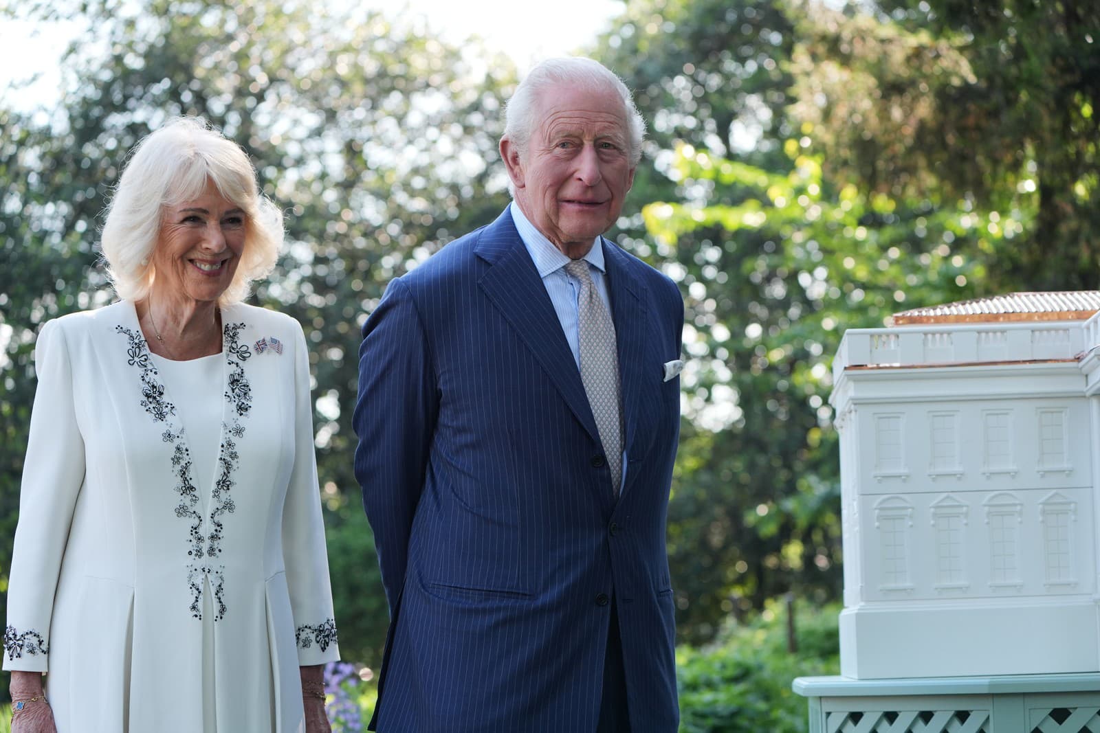 Kráľ Karol navštívil Ameriku a prezidenta Donalda Trumpa