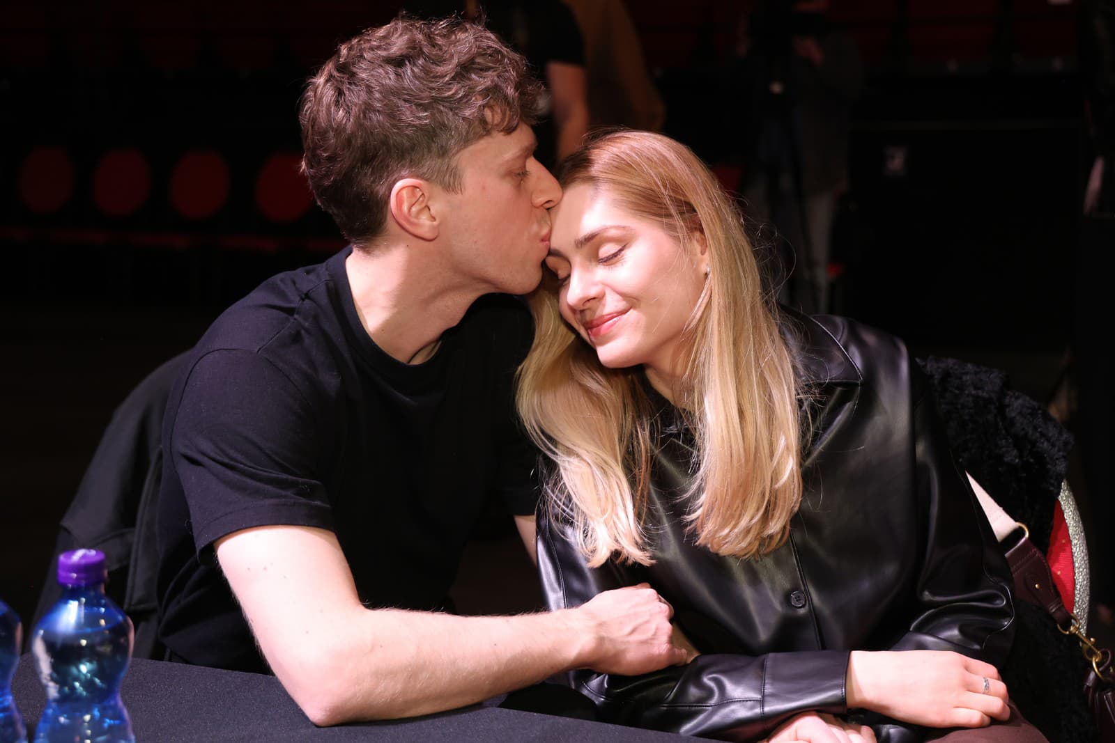 Predstavenie nového muzikálu Slovensko moje, otčina moja. Vladko Plevčík s frajerkou