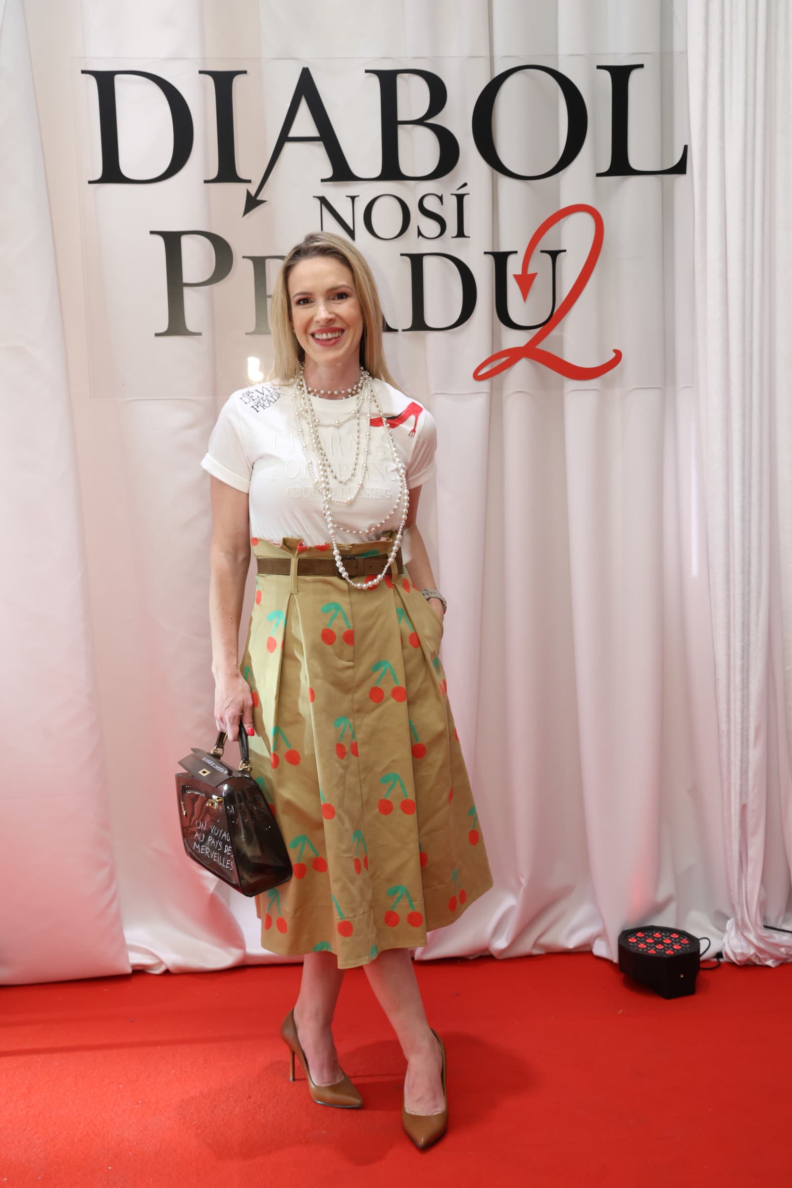 Premiéra filmu Diabol nosí Pradu 2, Lucia Forman Habancová