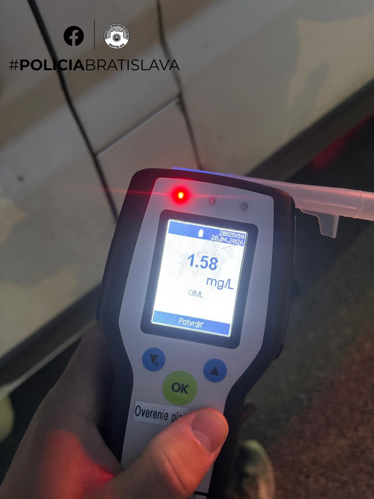 Polícia obvinila 42-ročného vodiča,