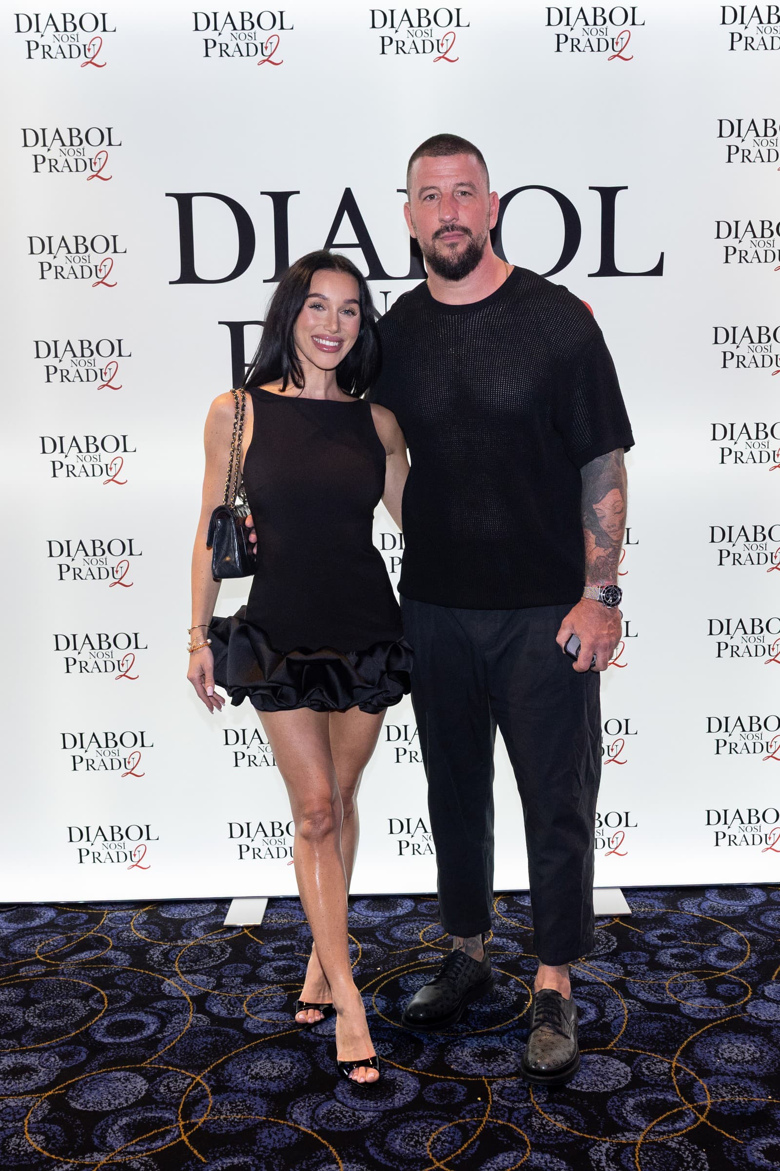 Premiéra filmu Diabol nosí Pradu 2, Bianka Rumanová s priateľom