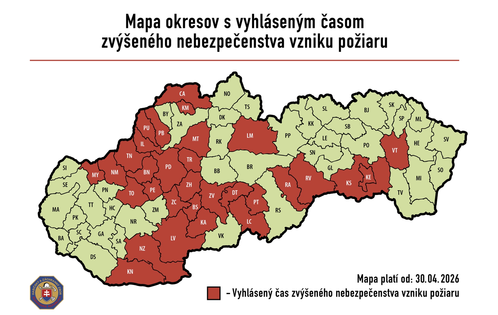 Nebezpečná situácia v desiatkach