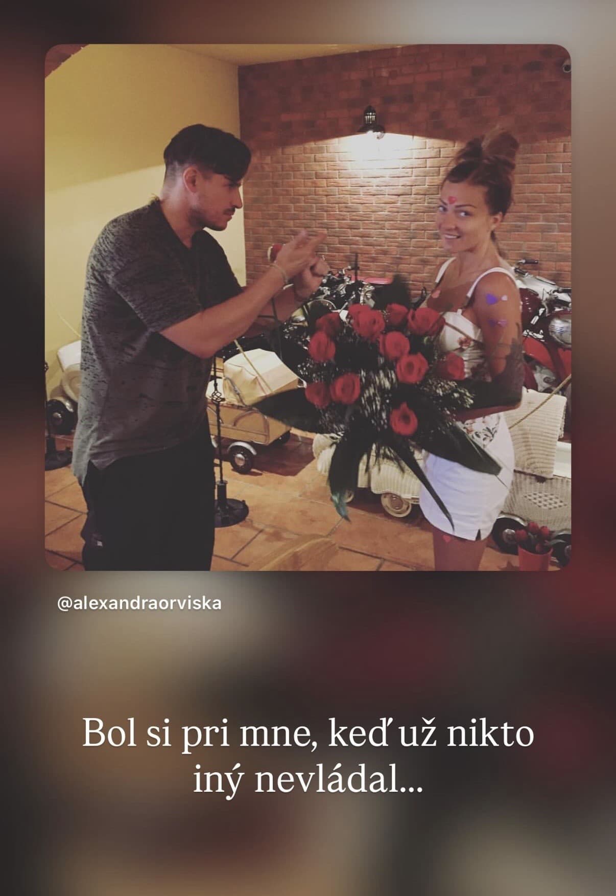 Alexandra Orviská adresovala takéto slová Martinovi Valihorovi