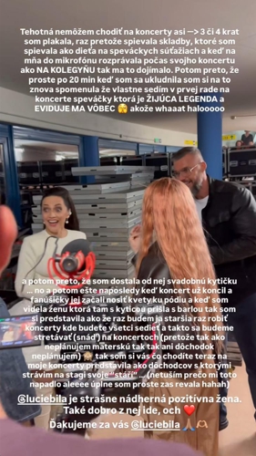 Simu dojal koncert speváčky Lucie Bílej.