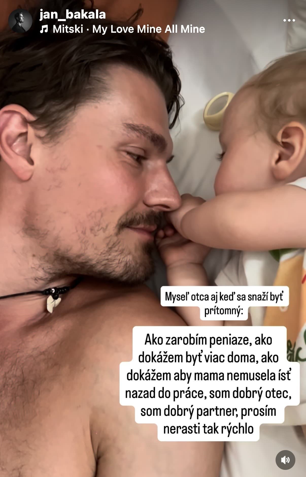 Ján Bakala a jeho úprimné slová