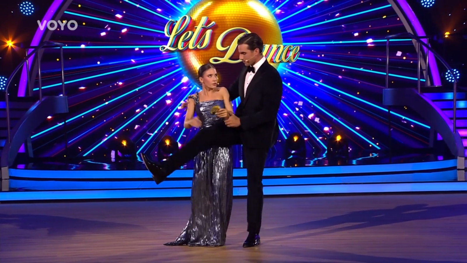 Jana Kovalčíková počas finále Let´s Dance 