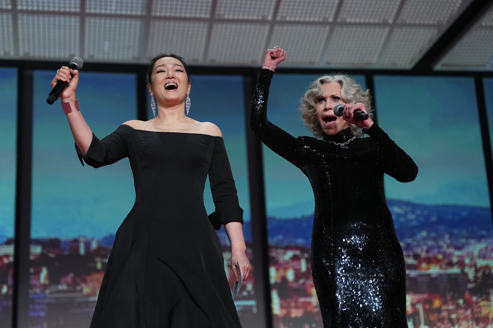 Jane Fonda a Gong Li v Cannes 2026