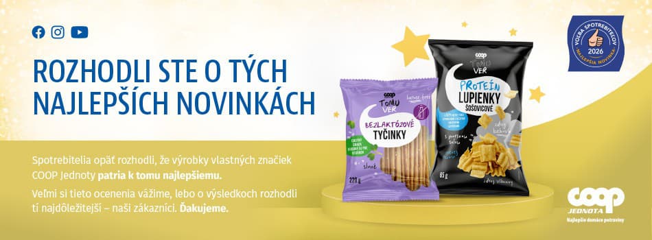 Spotrebitelia ocenili novinky vlastných