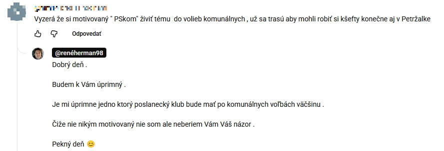 Obvinený René z Petržalky
