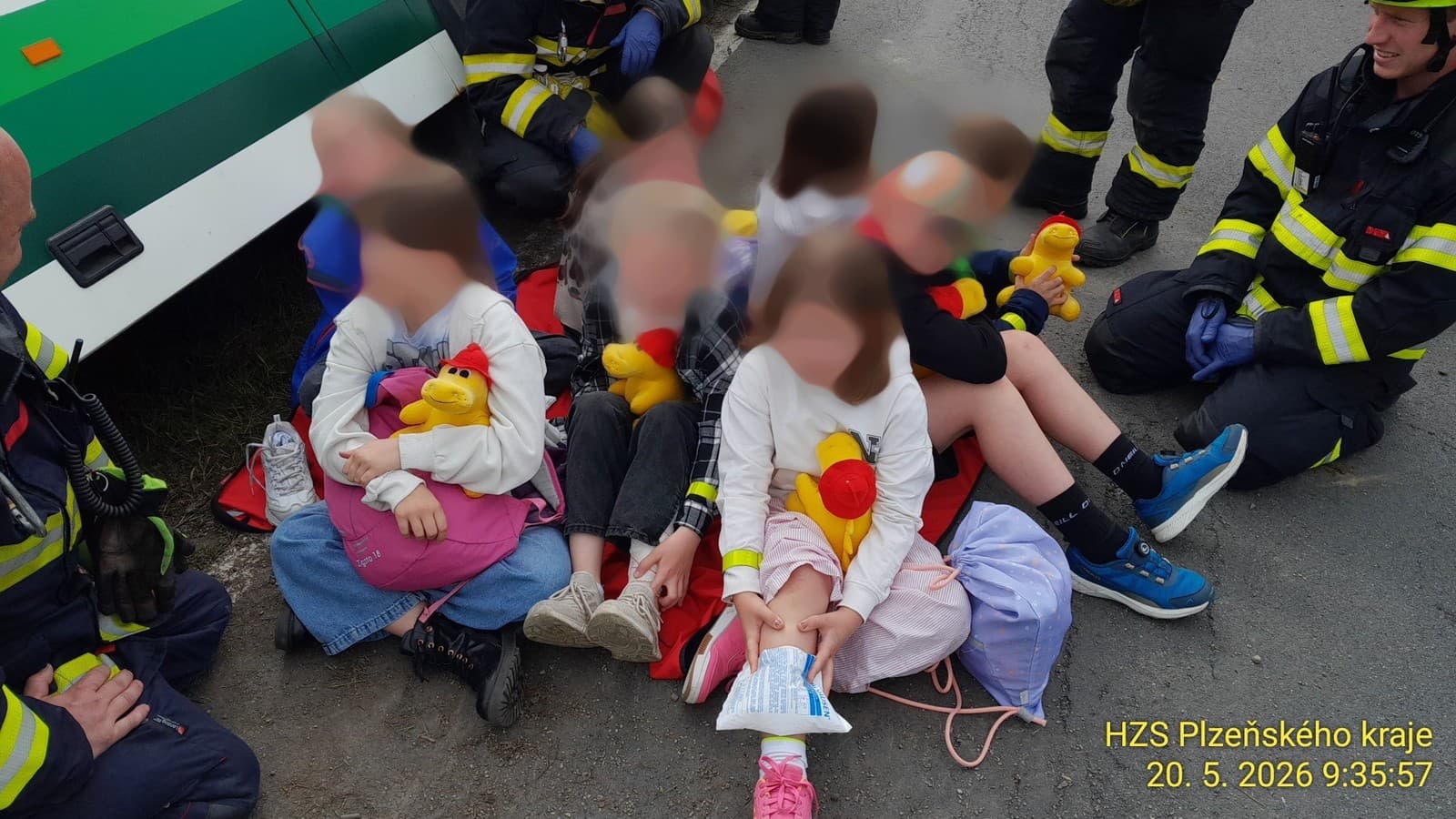Vážna nehoda autobusu plného