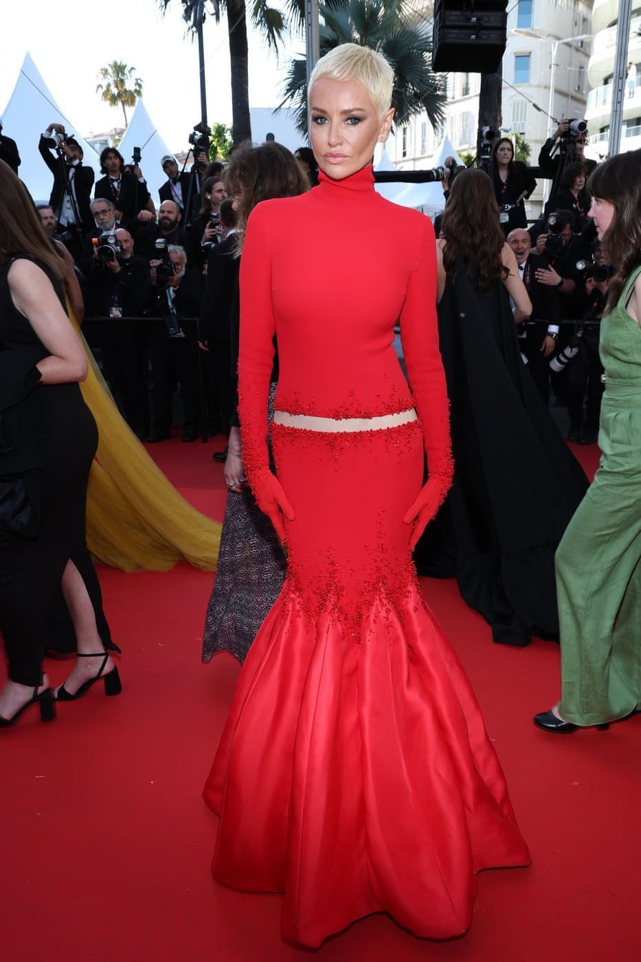 Adriana Sklenaříková na festivale v Cannes prekvapila zmenou účesu. 