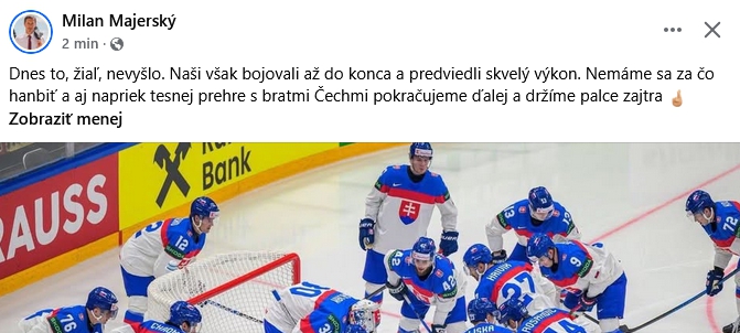 Chlapci, nevadí, ideme ďalej!