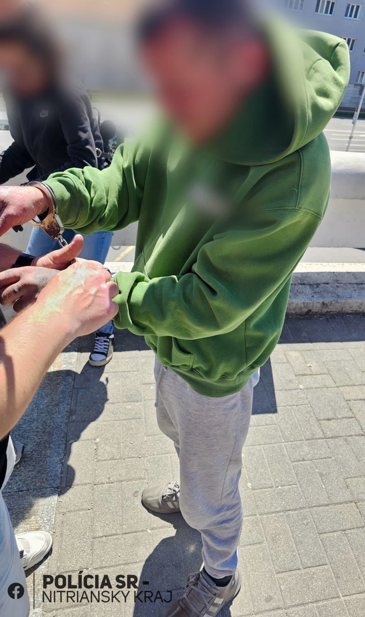 Polícia zadržala podozrivého muža 