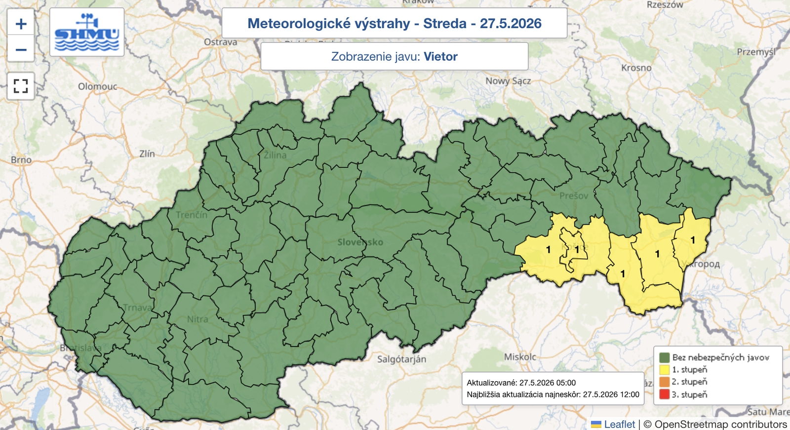 Meteorológovia upozorňujú: Výstrahy pred