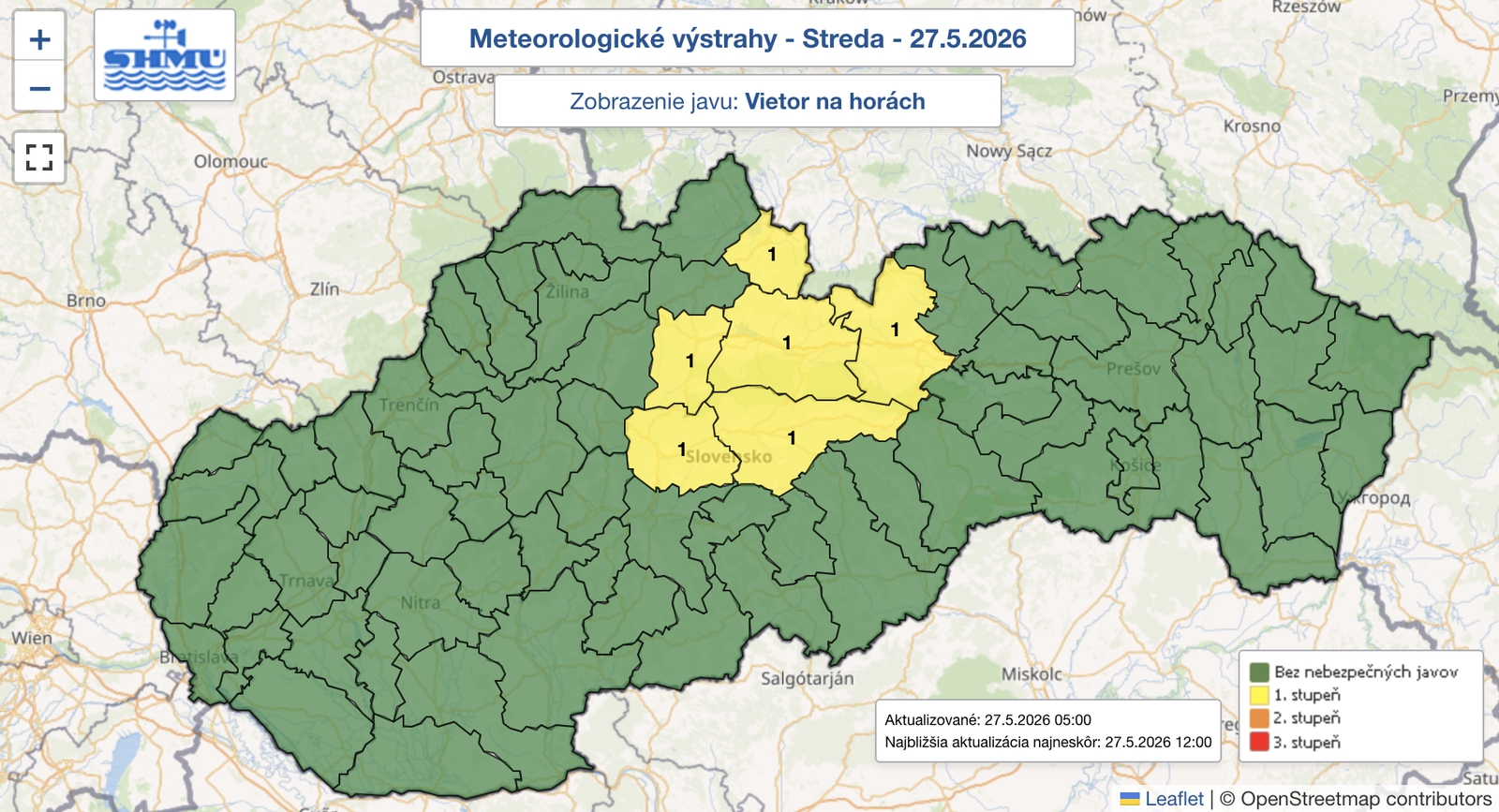 Meteorológovia upozorňujú: Výstrahy pred
