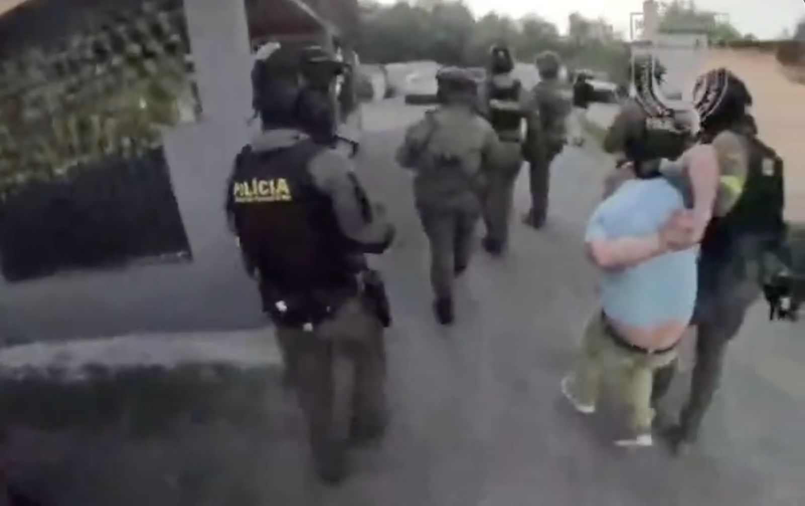 VIDEO zásahu polície v