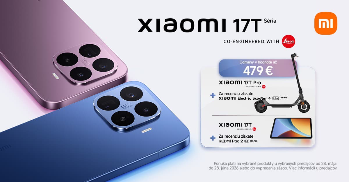 Úvodná ponuka od Xiaomi