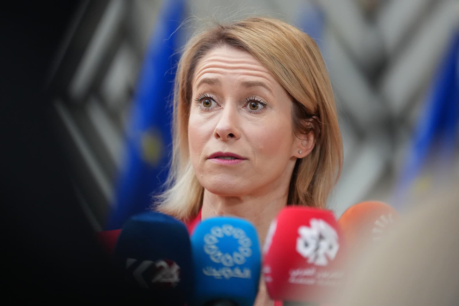 Šéfka diplomacie EÚ Kaja Kallasová.