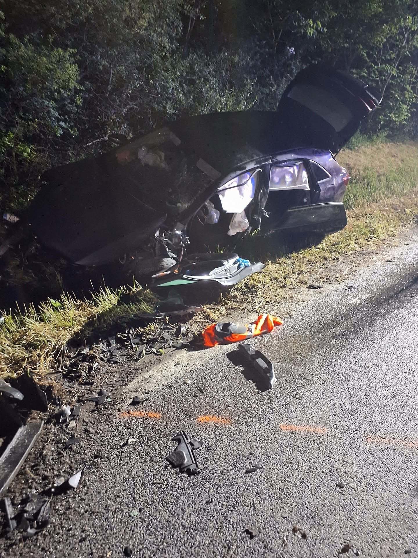 Nehoda dvoch áut na ceste medzi Košicami a obcou Sady nad Torysou, časť Zdoba